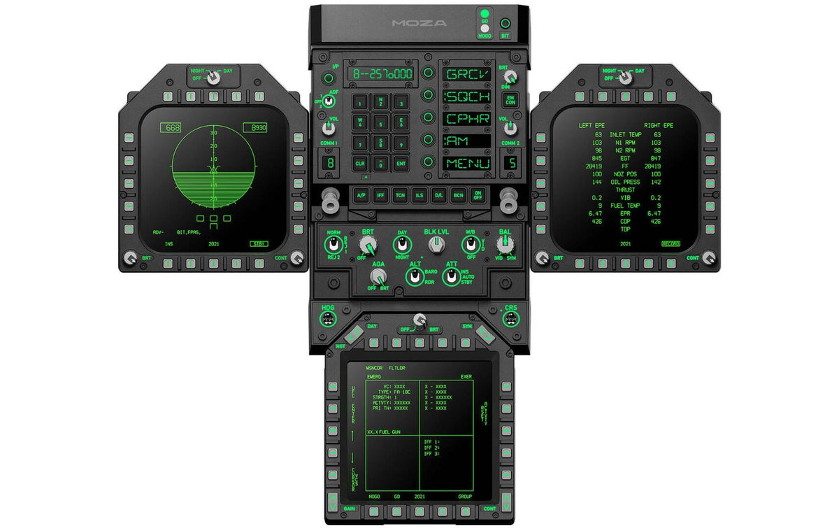 Moza Racing FMP18 Panel Bundle kabelgebunden, RGB