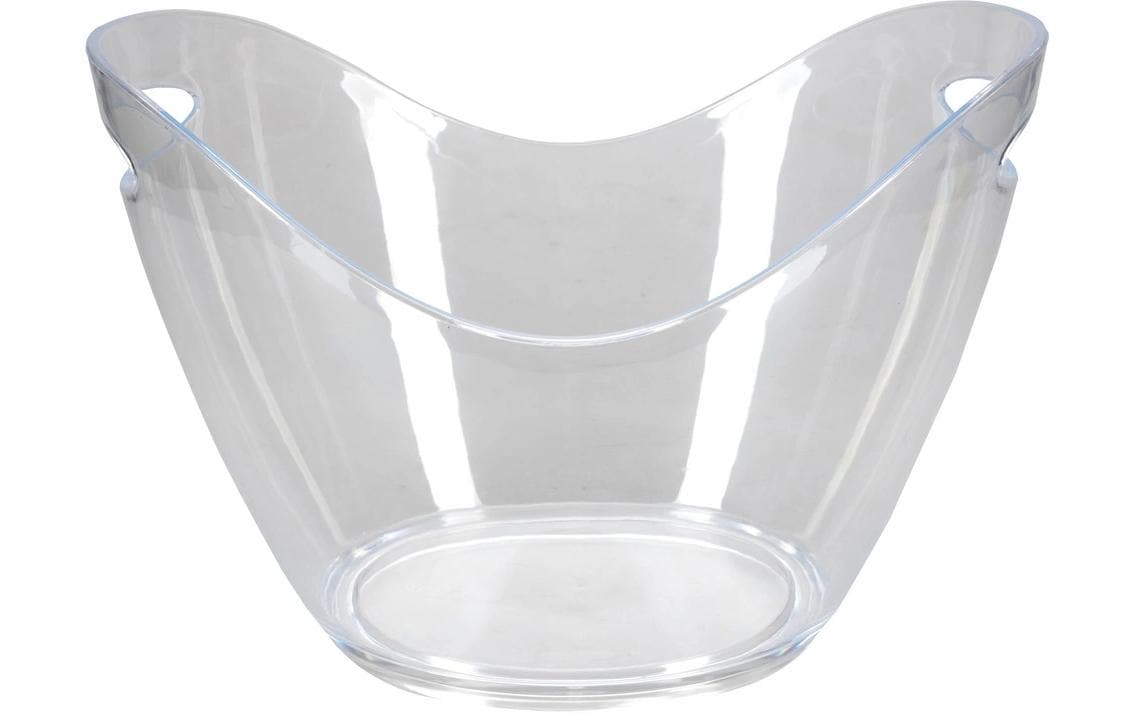 Nouvel Weinkühler, medium, 34.5 x 25.5 x 25.5 cm, transparent