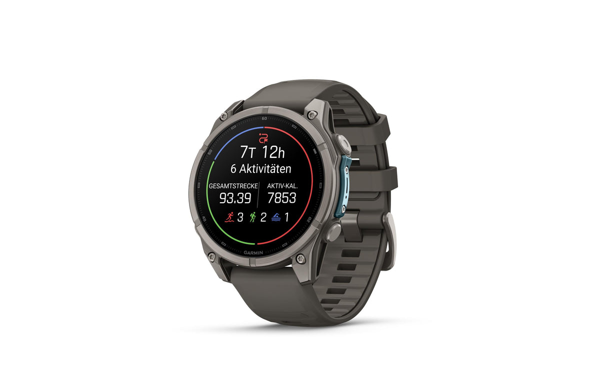 Garmin Fenix 9 47mm, Kieselgrau