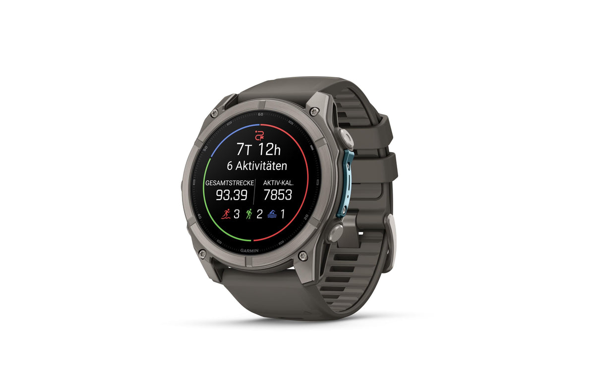 Garmin Fenix 9 51mm, Kieselgrau