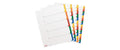 Kolma Register A4 XL strong blanko farbig, 12 teilig