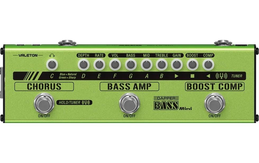 Valeton Dapper Bass Mini Multieffekt