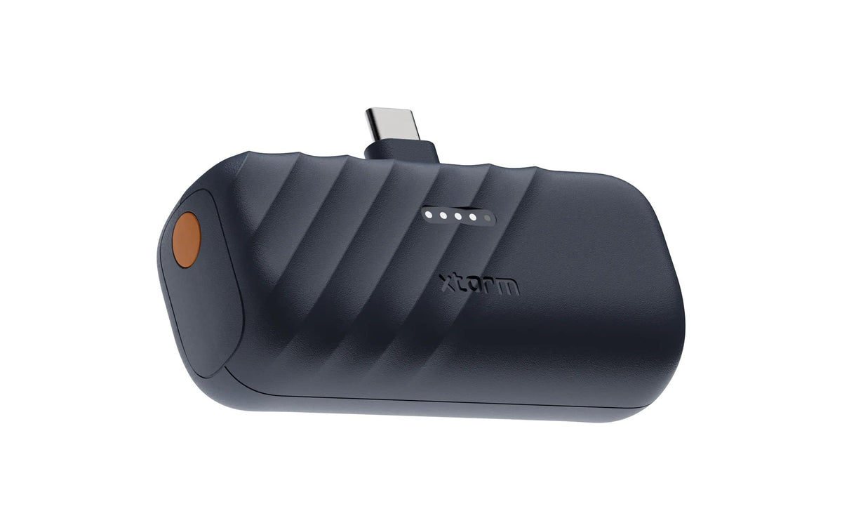 XTORM Powerbank Go2, 5000mAh, Compact Power 20W, 1x USB-C, blau