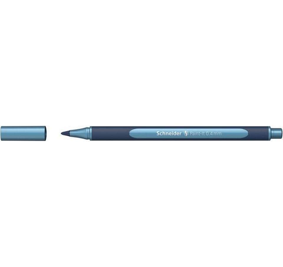 Schneider Metallic Rollerball Paint-It 050 polar blue, 0.4mm