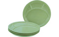 CreaTable Universal Grün Fonduetellerset 4-tlg. Porzellan