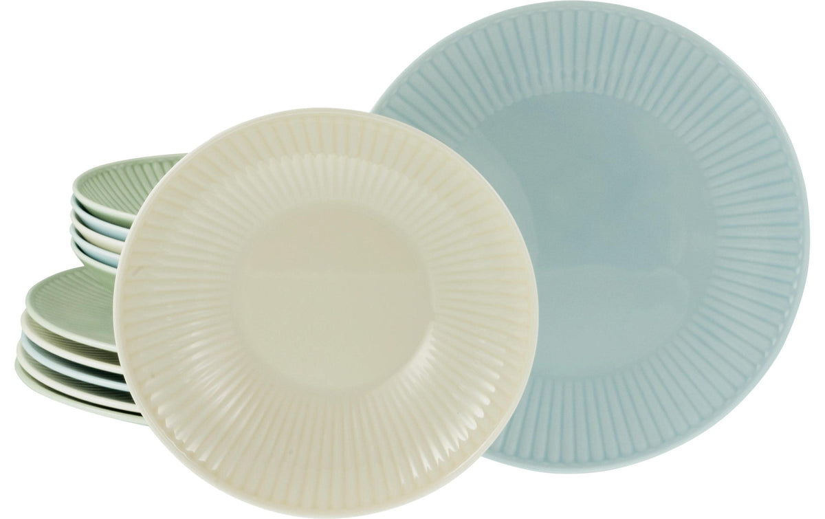 CreaTable Valencia Pastell Tafelservice 12-tlg. Porzellan