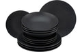 CreaTable Soft Touch Black Tellerset 12-tlg. Steinzeug