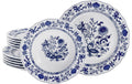 CreaTable Flora Zwiebelm. Tafelservice 12-tlg. Porzellan