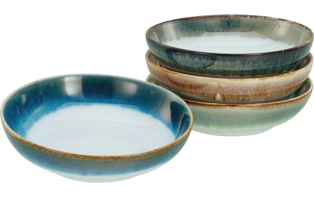 CreaTable Cascade Bunt Poke Bowl Set 4-tlg. Steinzeug