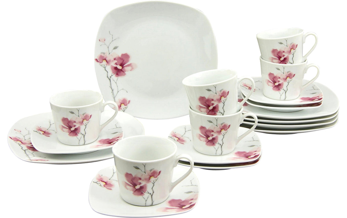 CreaTable Amelie Aiko Kaffeeservice 18-tlg. Porzellan