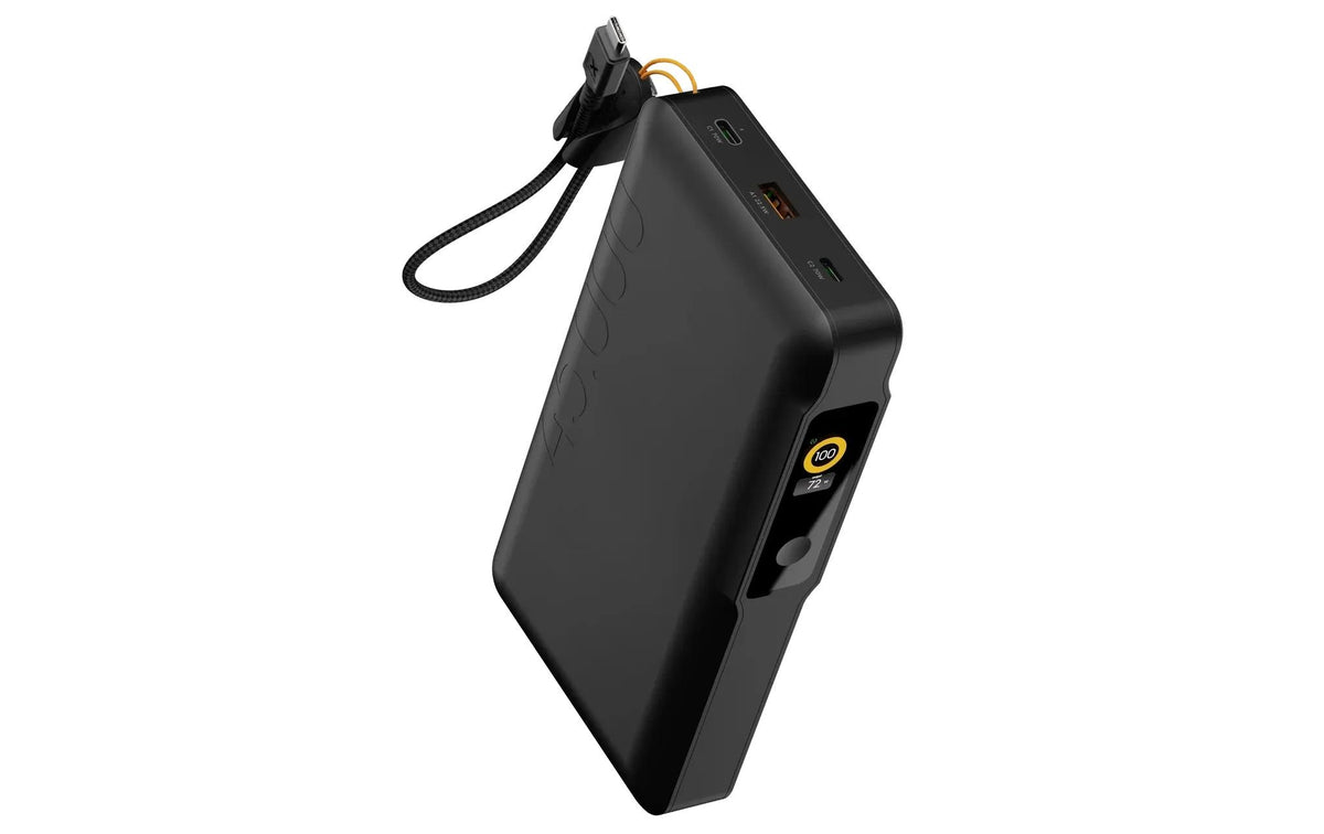 XTORM Powerbank NextGen6, 45000mAh 70W, 2x USB-C, 1x USB-A, schwarz