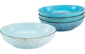 CreaTable Nature Collection Aqua Poke Bowl Set 4-tlg. Steinzeug