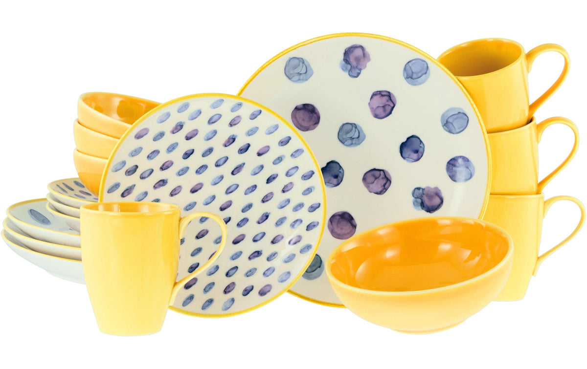 CreaTable Maisie Bunt Kombiservice 16-tlg. Steinzeug