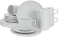 CreaTable Chef Collection Weiss Kaffeeset 18-tlg. Porzellan