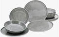 CreaTable Chef Collection Grau Tafelset 12-tlg. Porzellan