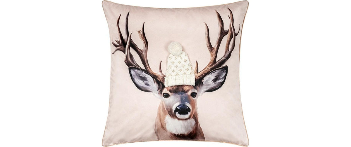 PAD Kissenhülle Reindeer gold, 50 x 50 cm