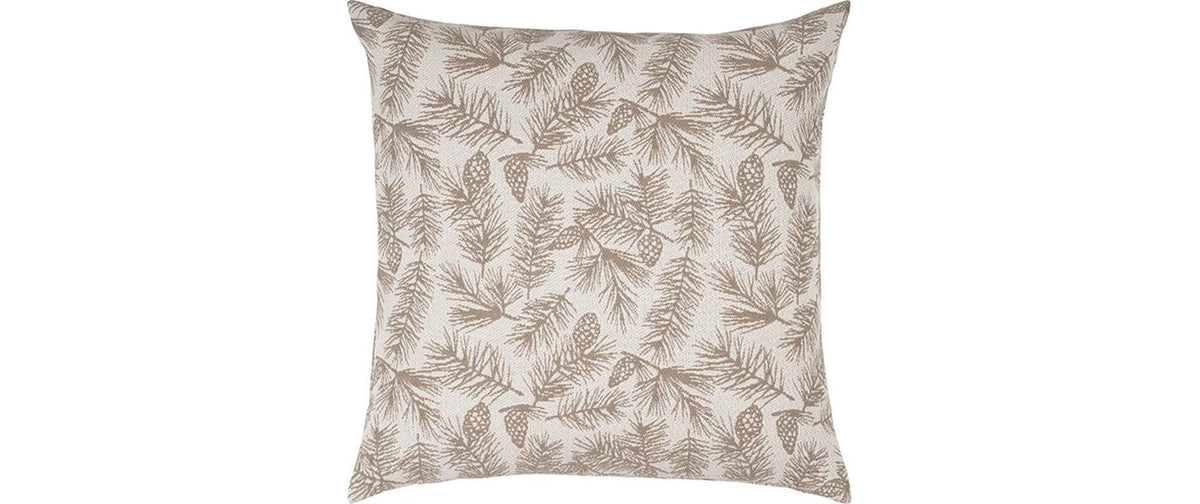 PROFLAX Kissenhülle Pinecones cream-white, 45 x 45 cm