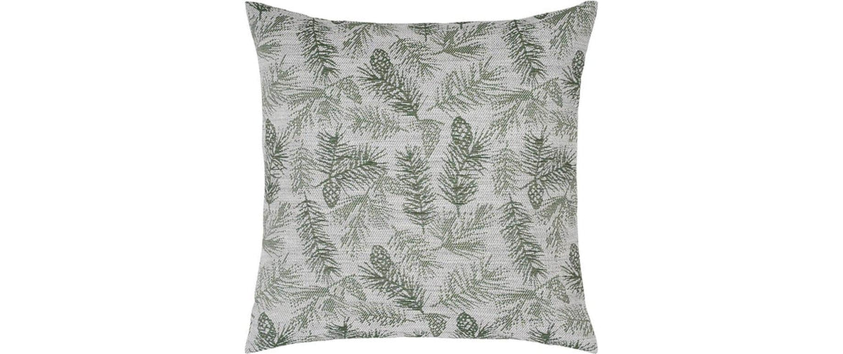 PROFLAX Kissenhülle Pinecones green, 45 x 45 cm