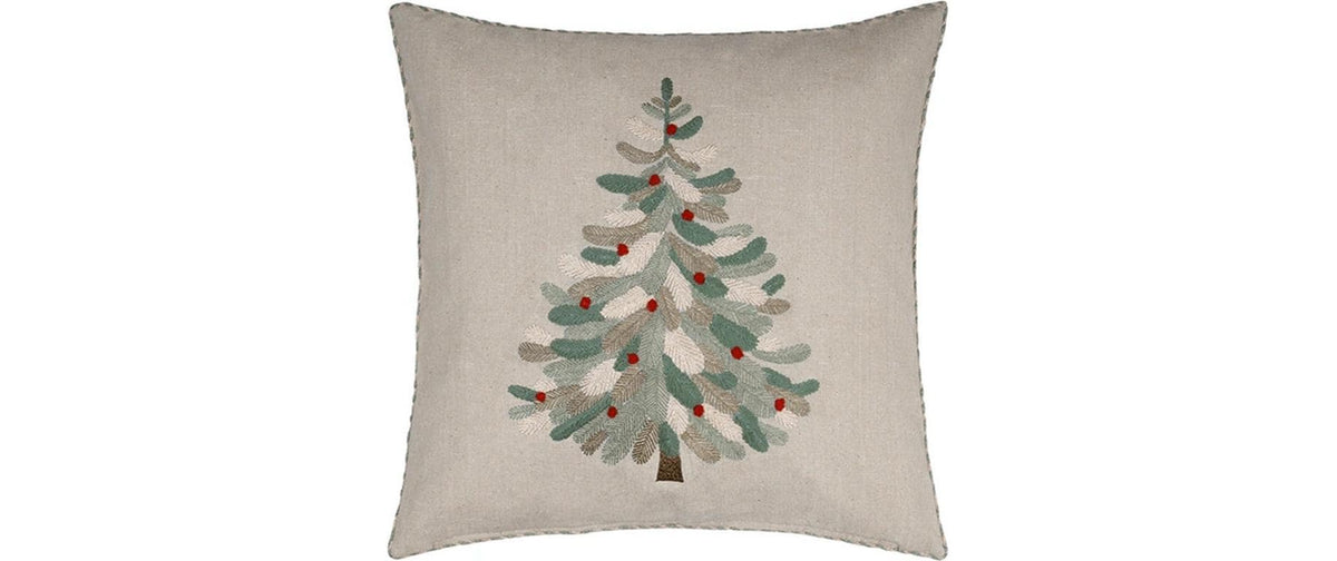 PROFLAX Kissenhülle Christmas Tree natural, 45 x 45 cm