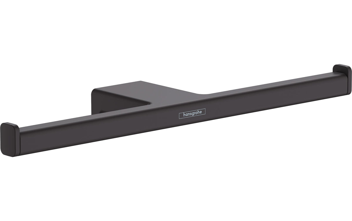 AddStoris Q Toilettenpapierhalter doppelt Mattschwarz