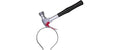 Partydeco Haarreif Hammer schwarz-rot, 24.5 x 29 cm