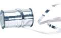 Spyk Geschenkband Poly Miroir silber, B: 7 mm, L: 20 m