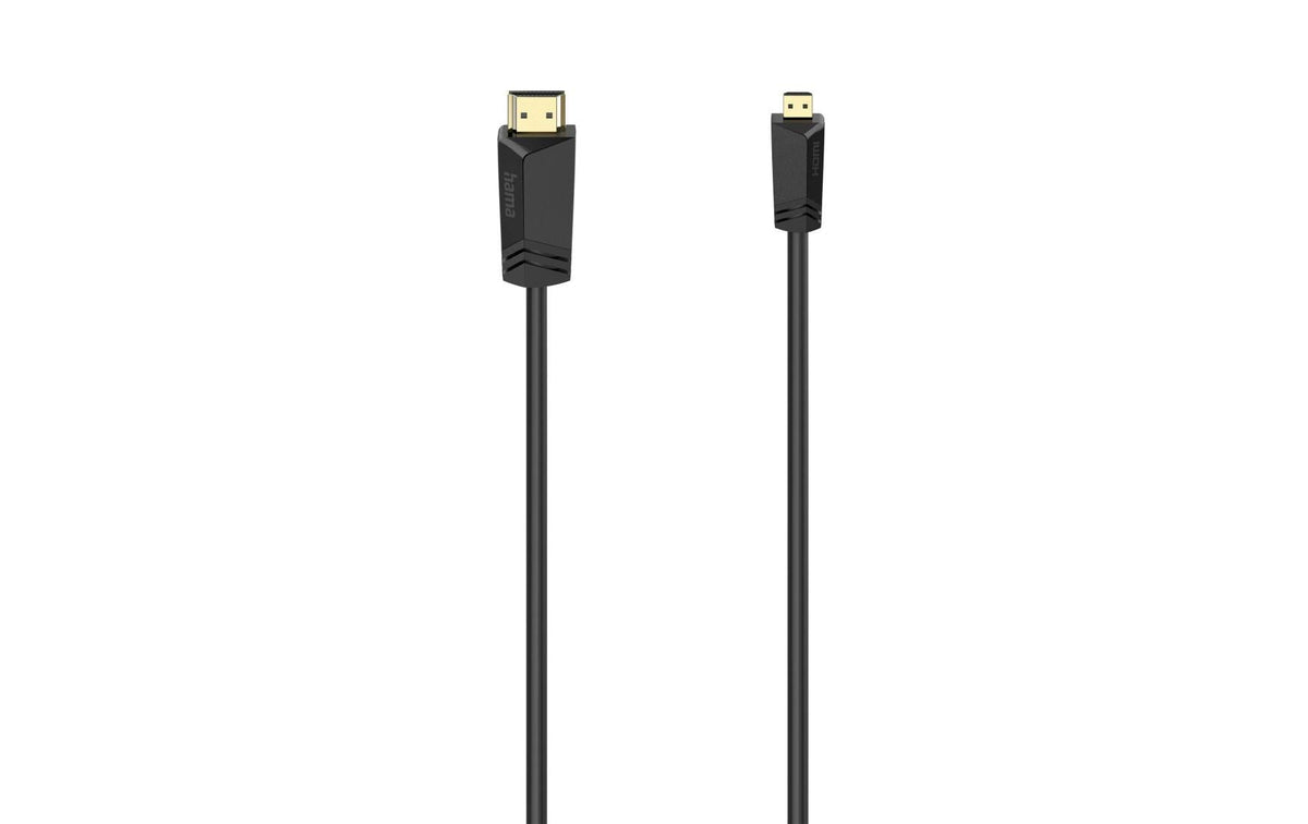Hama HDMI-Kabel High Speed, mit Ethernet, Stecker Typ A -