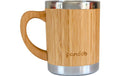 pandoo Kaffebecher aus Bambus und Edelstahl 1 Stück