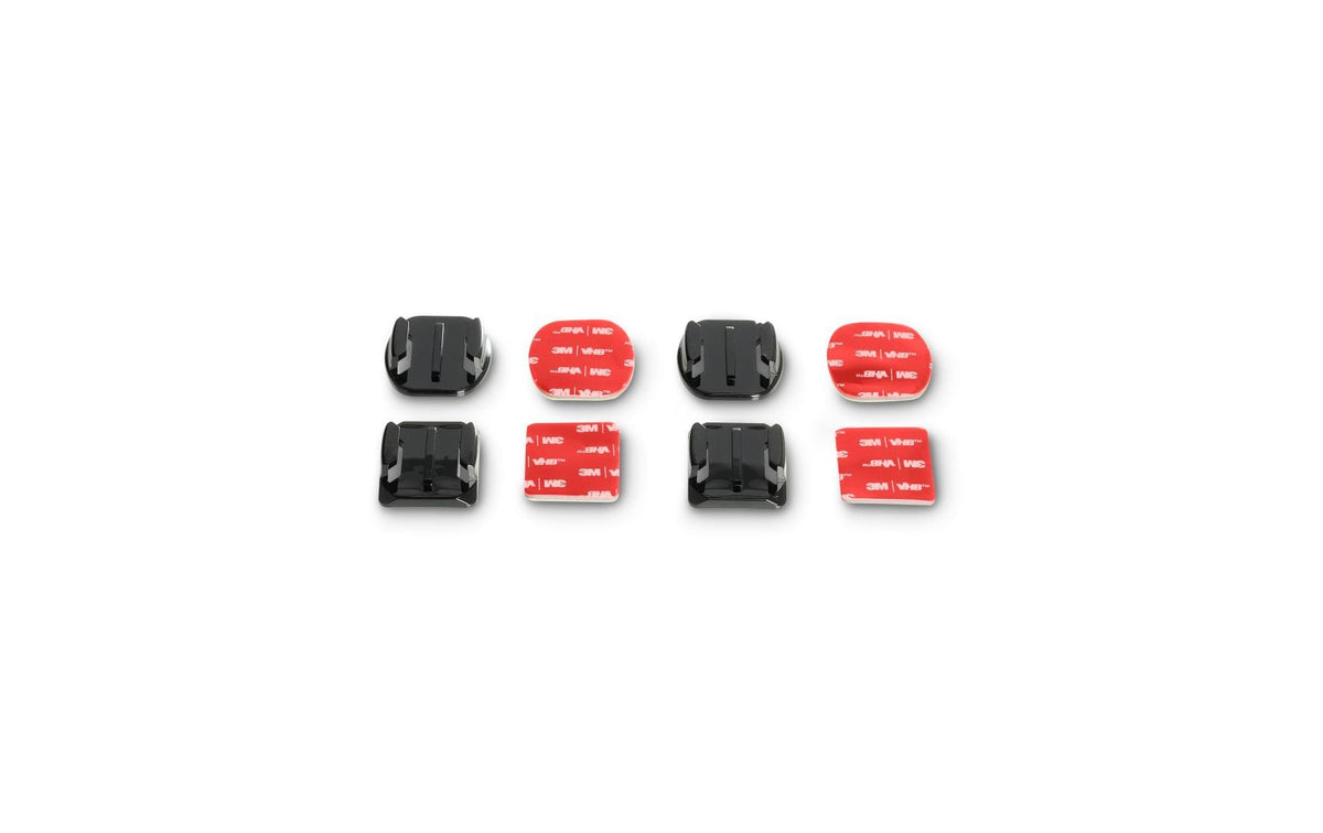 Hama Klebehalterung flach und gebogen, 4 Stck. mit Klebepads
