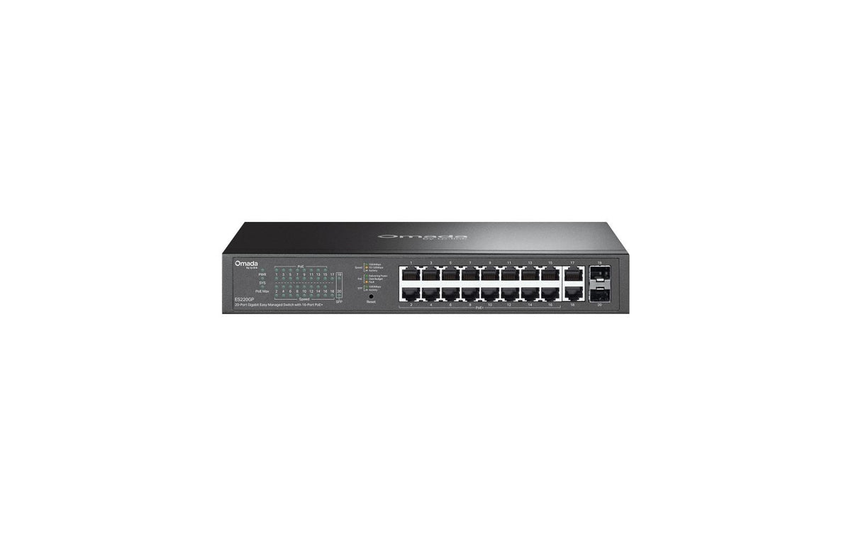 TP-Link ES220GP Easy Managed Switch 16 Port PoE+