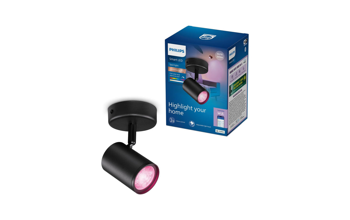 Philips PHI BOS 1x5W B 22-65K RGB