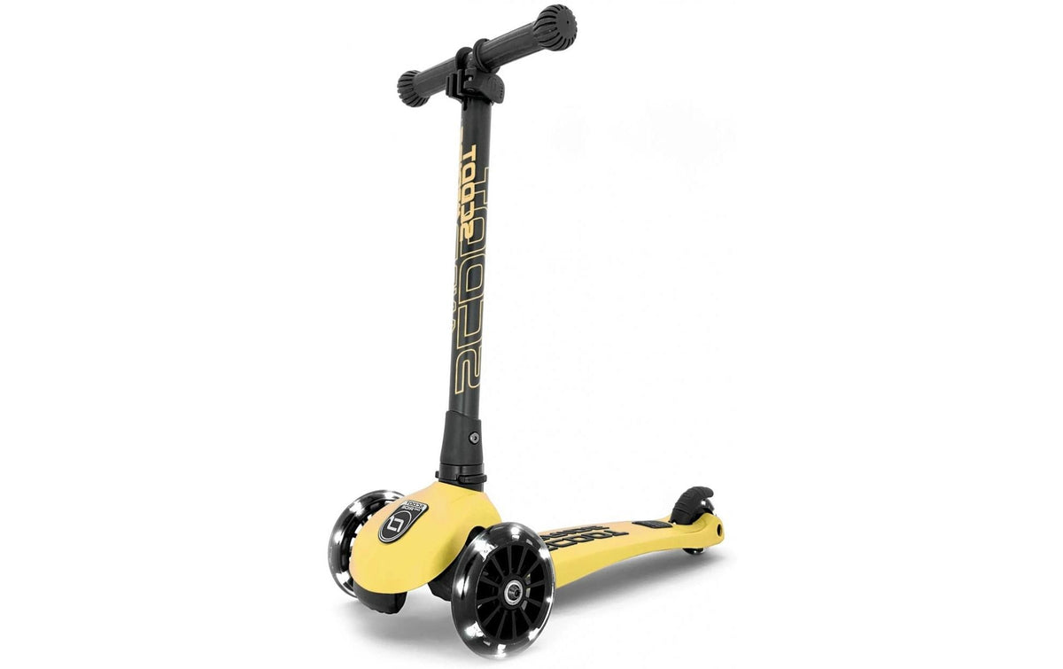 Scoot&Ride Mini Scooter Highwaykick 3 LED Lemon