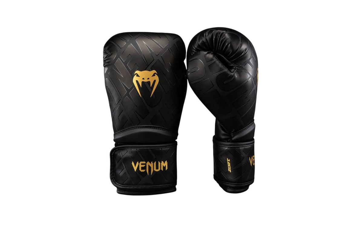 Venum Contender 1.5 XT 3D Boxing Gloves Black/ Gold 14oz