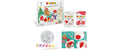 Primo Juniorkit Christmas Set Modelliermasse, Farbe, Pinsel, Form