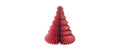 BC Honeycomb Christbaum Pomeian Red Papier 13x15cm