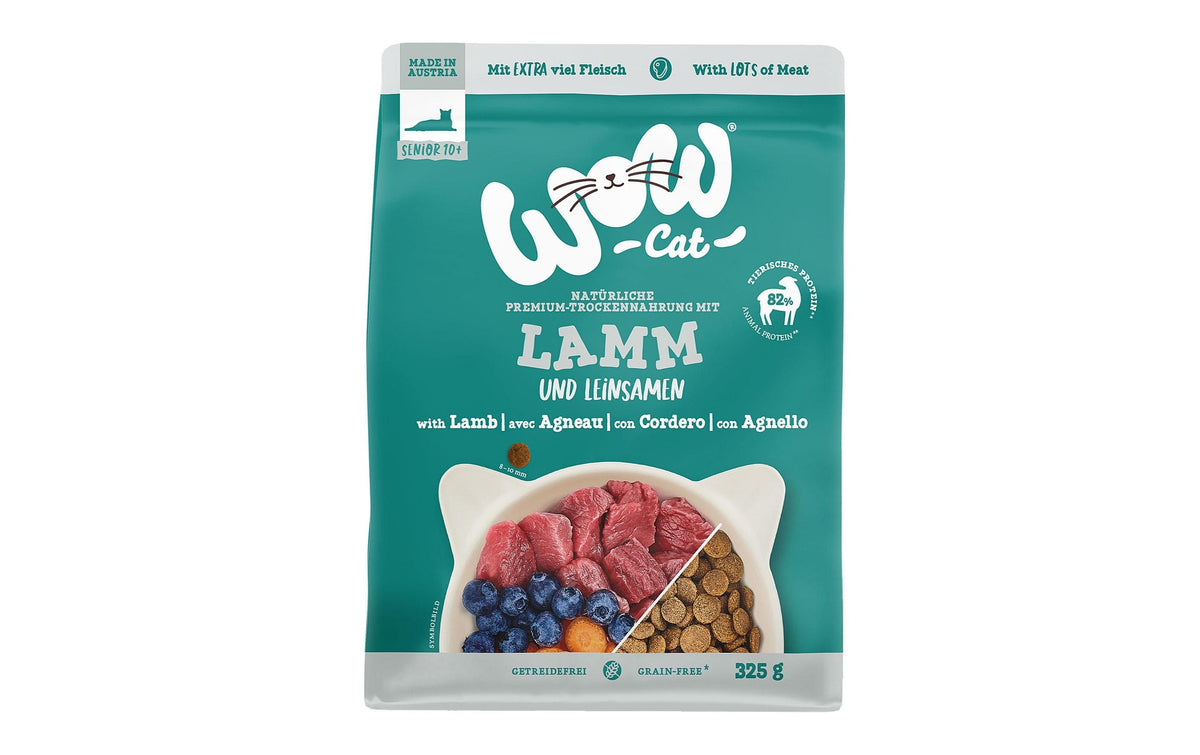 WOW Cat Senior mit Lamm