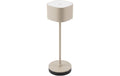 COCON Tischlampe Romantico, Sand mit Ladestation, Farbe: Sand, 1800mAh