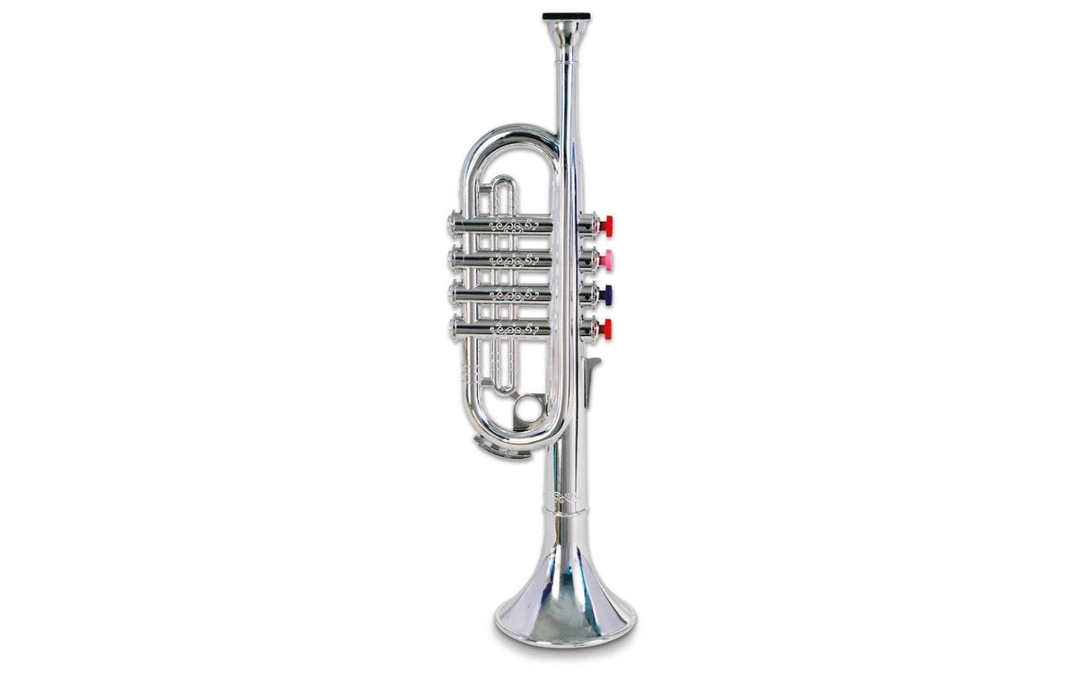Bontempi Trompete 4 farbige Ventile 37cm