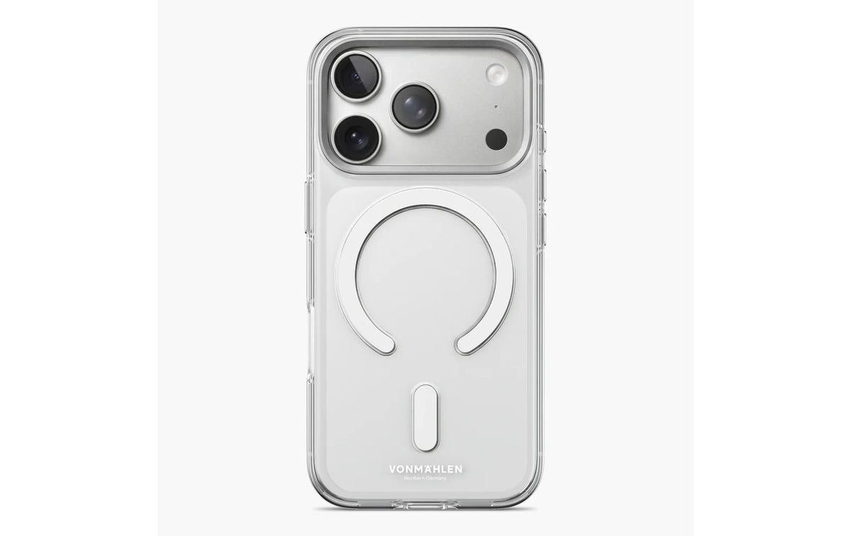 VONMÄHLEN Transparent Case 3 + Kickstand iPhone 18 Pro Max
