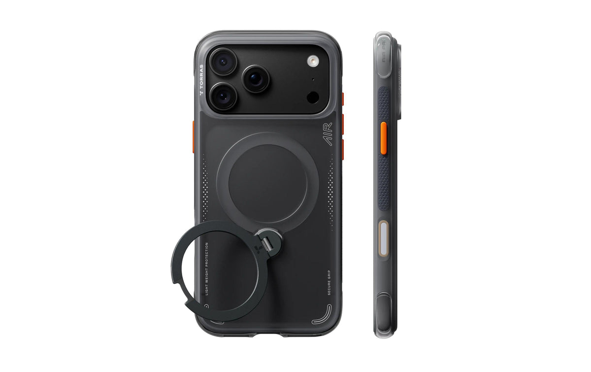 Torras Ostand Q3 Air iPhone 18 Pro, Black