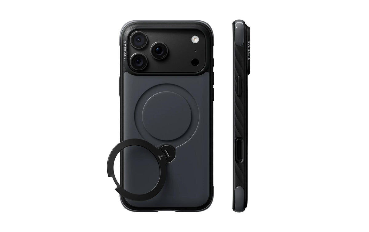 Torras Ostand Q3 Rugg iPhone 18 Pro, Black