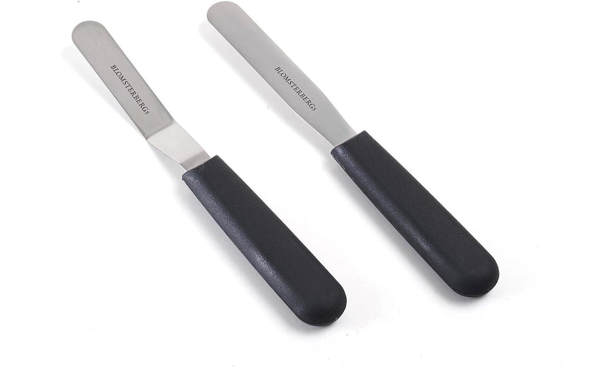 Blomsterberg Spachtel 11 cm, 2er Set Grau, Stahl