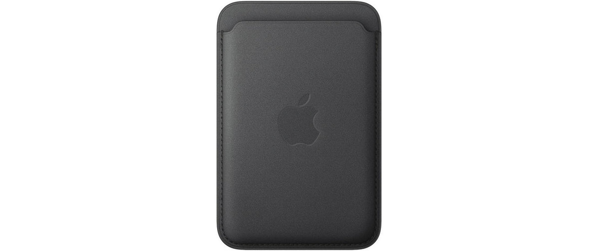 Apple Fine Woven Wallet MagSafe Black