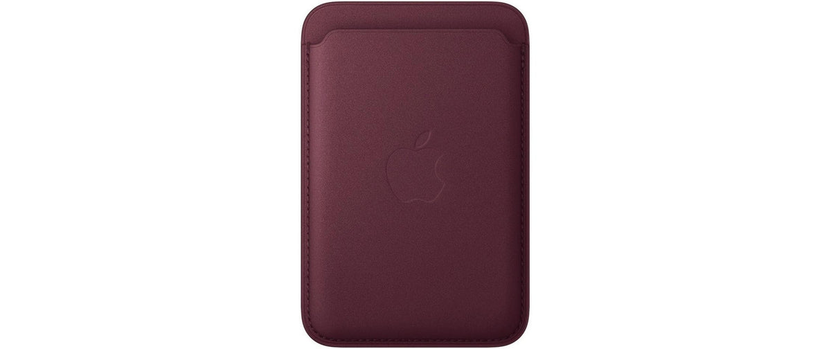Apple Fine Woven Wallet MagSafe Burgundy