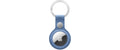 Apple AirTag Fine Woven Key Ring Wildflower Blue