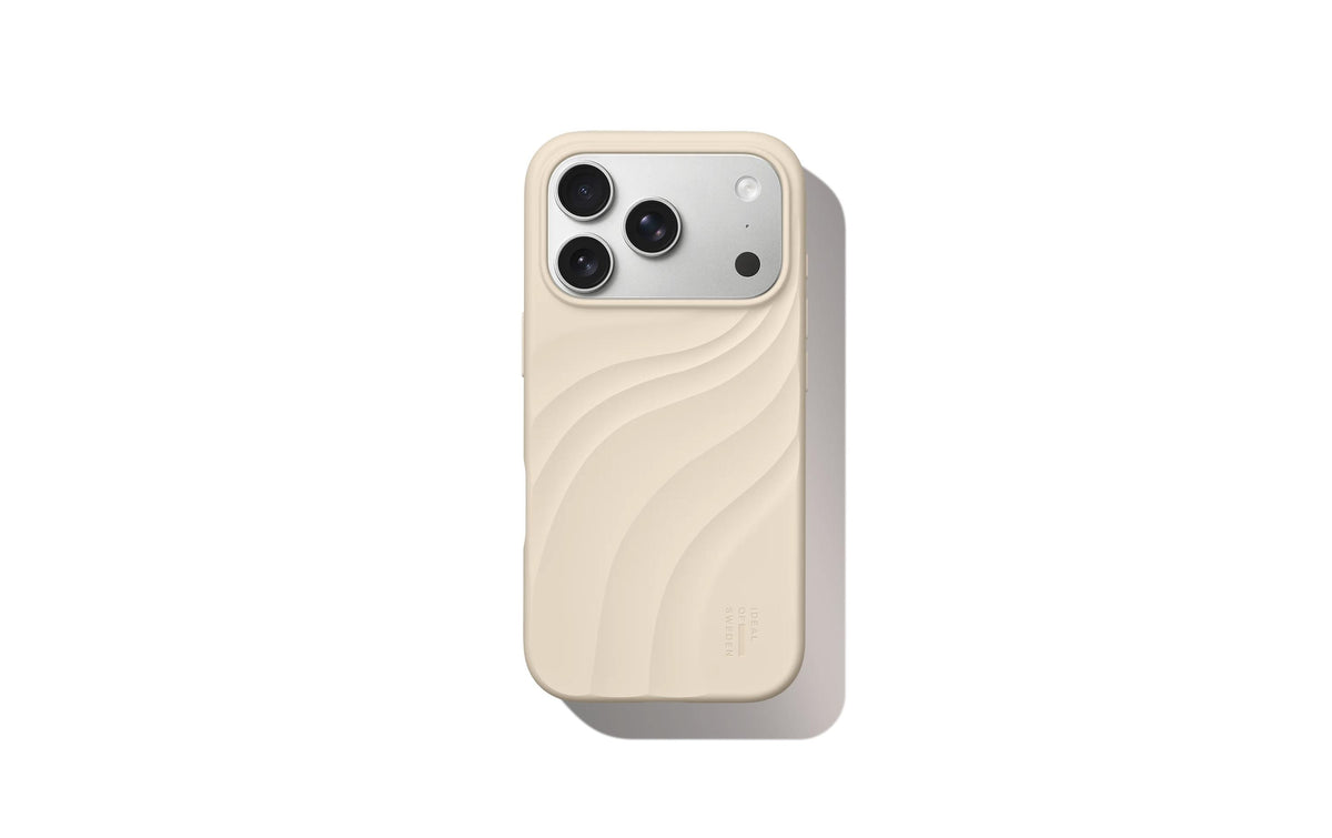 IDOS Swirl Silicone Case MagSafe IP  18/17 Pro Cloud Dancer