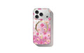 IDOS Mirror Cover MagSafe IP  17 Pro, Rose Blush Floral