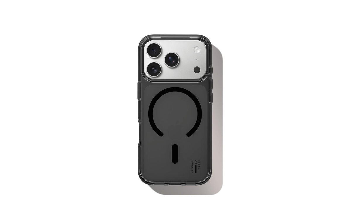 IDOS Clear Case MagSafe IP  18/17 Pro Tinted Black