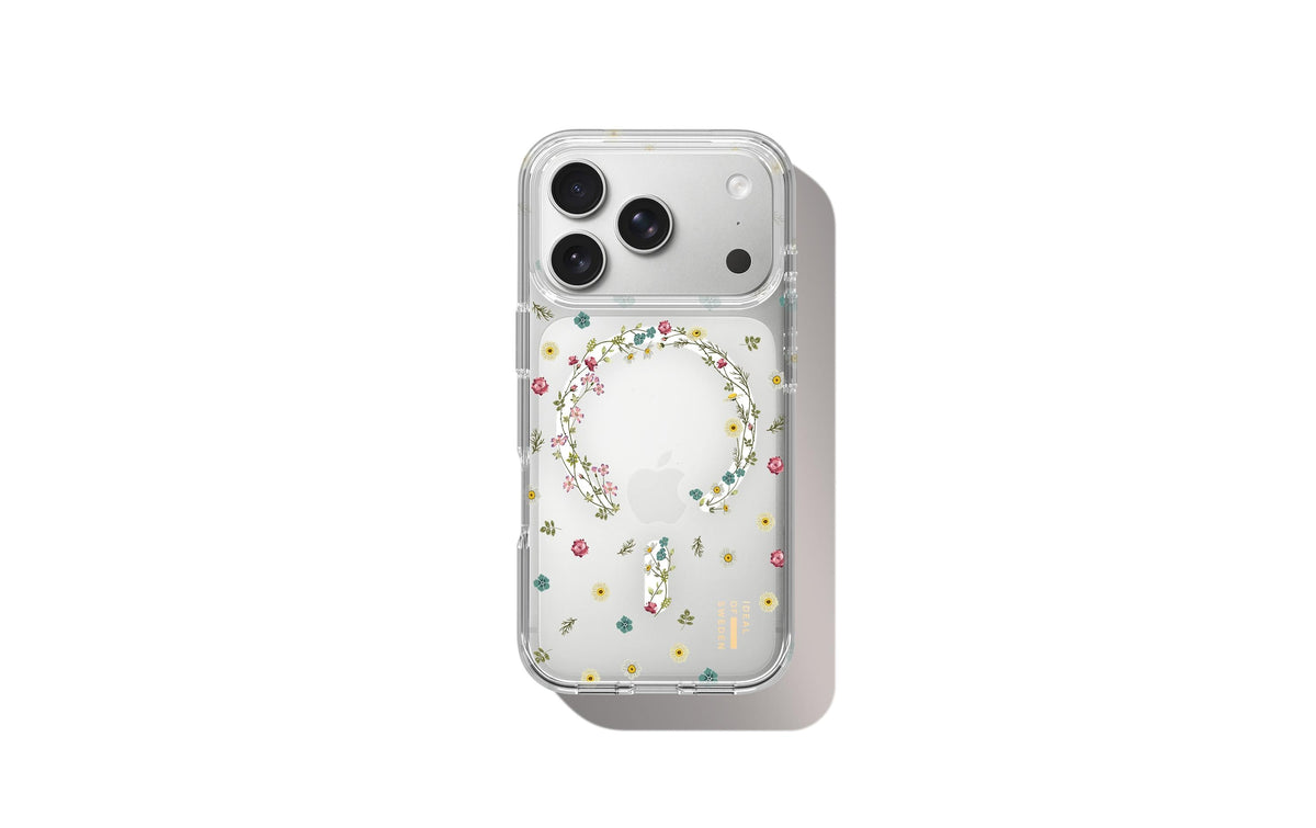 IDOS Clear Case MagSafe IP  18/17 Pro Petit Floral