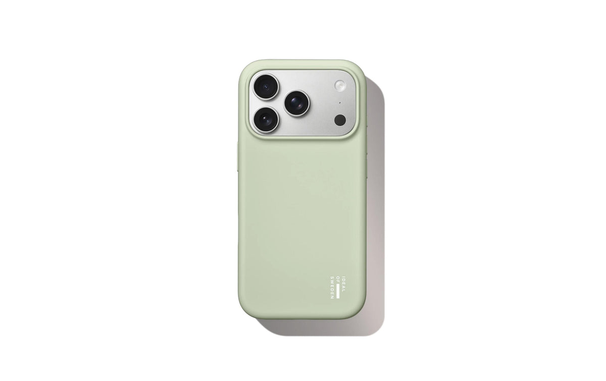 IDOS Silicone Case MagSafe IP  18/17 Pro Sage Green